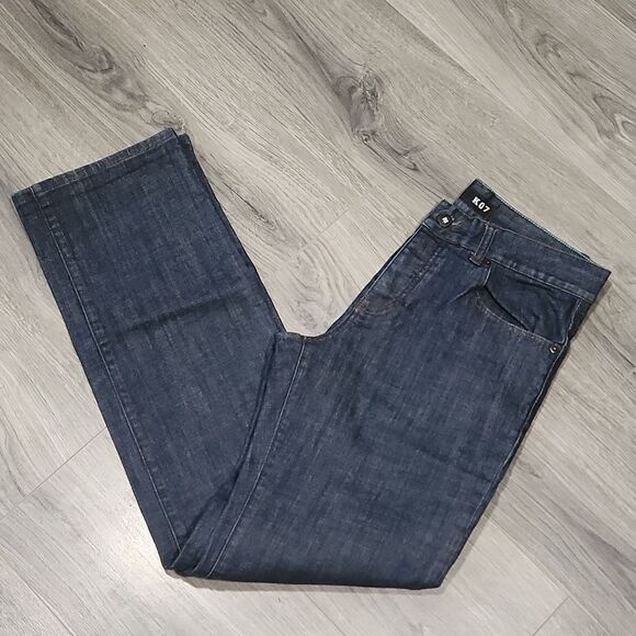 EUC KO7 True Blue Krew Wide Leg Jeans - Picture 1 of 9
